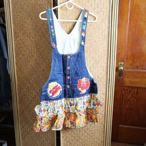 Kawaii Cotton Jam Monster Japanese Handmade Harajuku jumpskirt RARE